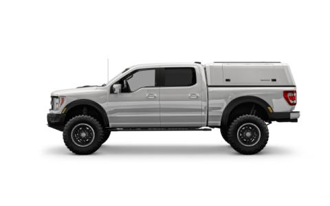 F-150 Truck Bed Cap SmartCapEVOc Commercial OEM White For 21-26 Ford F-150 5.5 Foot Standard Bed SmartCap