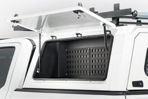 F-150 Truck Bed Cap SmartCapEVOc Commercial OEM White For 21-26 Ford F-150 6.5 Foot Standard Bed SmartCap