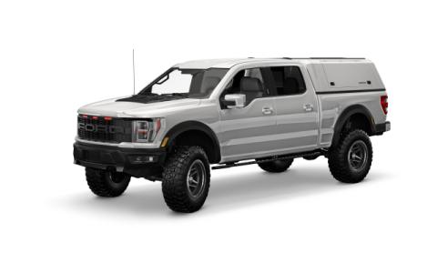 F-150 Truck Bed Cap SmartCapEVOc Commercial OEM White For 21-26 Ford F-150 6.5 Foot Standard Bed SmartCap