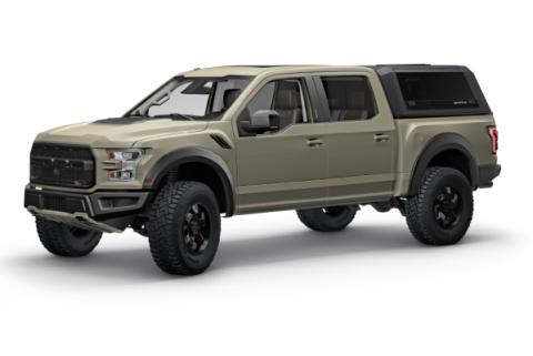 F-250/F-350 Truck Bed Cap SmartCapEVO Sport Matte Black 23-26 Ford F-250/F-350 Super Duty 6.5 Foot Standard Bed RSI SmartCap