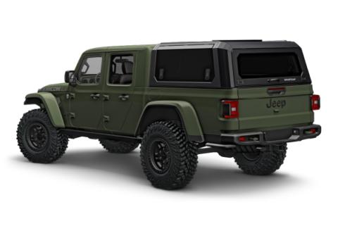 Gladiator Truck Bed Cap SmartCapEVO Sport Matte Black 20-26 Jeep Gladiator 5 Foot Short Bed SmartCap