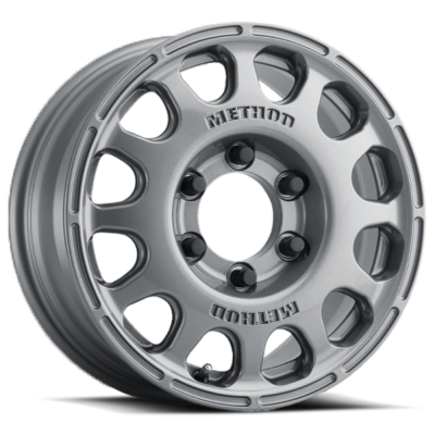 Aluminum Wheels 16x7 MR107 Bolt Pattern 6 On 139.7 Offset 25 Lip Size 0 Gloss Titanium Method