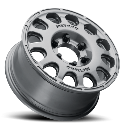 Aluminum Wheels 16x7 MR107 Bolt Pattern 6 On 139.7 Offset 25 Lip Size 0 Gloss Titanium Method