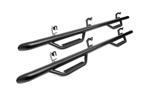 Dodge Wheel to Wheel Nerf Steps 09-15.5 RAM 1500 Crew Cab 5 Foot 7 Inch Bed Rough Country