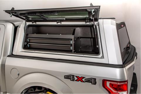 Truck Bed Drawer Drawer-Bin Full-Size EVO and EVOc Applications 5.5 Foot or 6.5 Foot Bed Left Side Mount SmartCap(R) ‚Дц–о—Ь‚Дм–ж‚До–Ё‚Дц–о–є‚Дм–?‚Дц–о–є‚До–ж Fits Caps w/Serial #'s ending in "MB" "WH" or "SA"