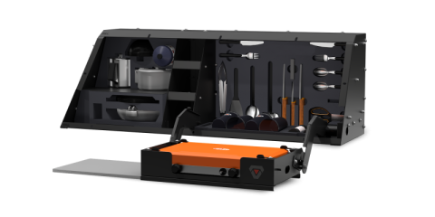 Kitchen-Bin Mid-Size EVO EVOa and EVOc Applications 5.5/6.5 Foot Bed Right Side Mount SmartCap Fits all mid-size EVO Series Caps