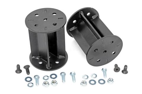 Air Spring Kit w/compressor Wireless Controller 6-7.5 Inch Lift Kit Silverado/Sierra 1500 (07-18) Rough Country