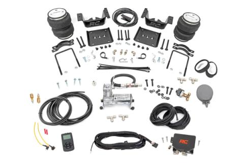 Air Spring Kit w/compressor Wireless Controller Silverado/Sierra 1500 (07-18 &amp; Classic) Rough Country