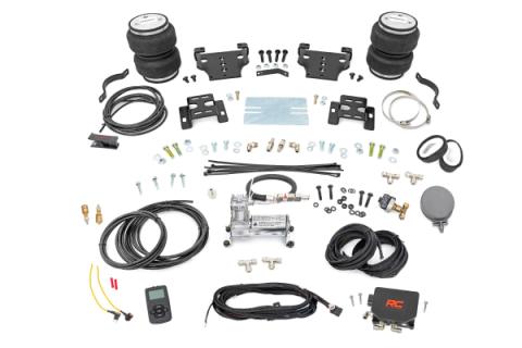 Air Spring Kit w/compressor Wireless Controller 0-6 Inch Lift Silverado/Sierra 2500HD (01-10) Rough Country