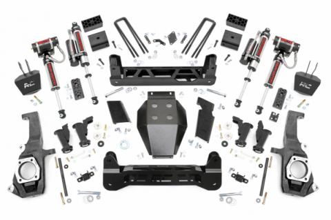 5 Inch Lift Kit Torsion Drop Vertex Silverado/Sierra 2500HD/3500HD (11-19) Rough Country