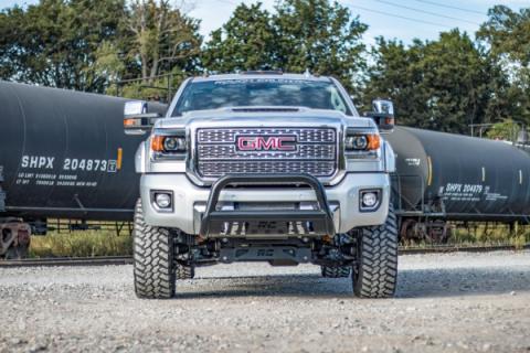5 Inch Lift Kit Torsion Drop Vertex Silverado/Sierra 2500HD/3500HD (11-19) Rough Country