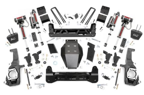 7.5 Inch Lift Kit Torsion Drop Vertex Silverado/Sierra 2500HD/3500HD (11-19) Rough Country