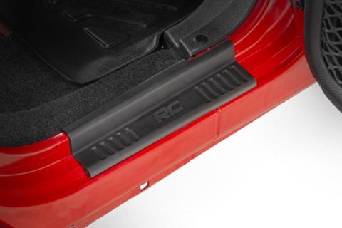 Jeep Front &amp; Rear Entry Guards 07-18 Wrangler JK Rough Country