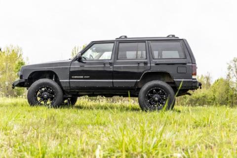 Jeep Rear Lower Quarter Panel Armor for Trimmed Fender Flares 97-01 Cherokee XJ Rough Country