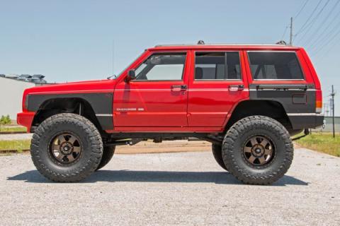 Jeep Rear Upper and Lower Quarter Panel Armor 84-96 Cherokee XJ Rough Country