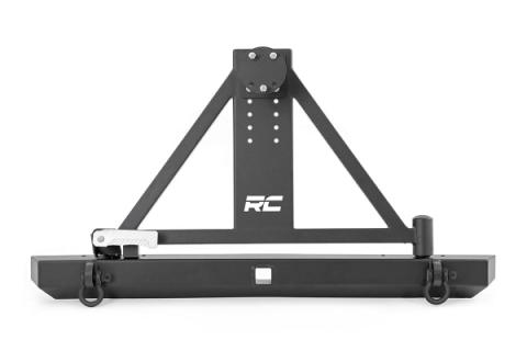 Jeep Classic Full Width Rear Bumper w/Tire Carrier 87-06 Wrangler YJ/TJ Rough Country