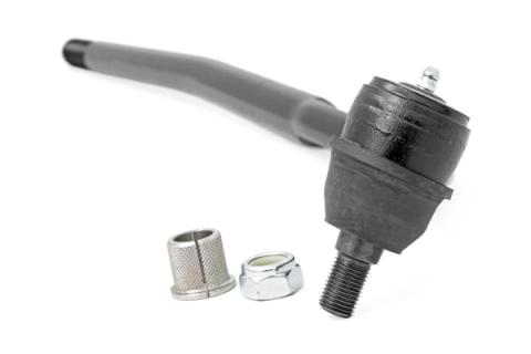 Jeep High Steer Drag Link &amp; Track Bar Bracket Kit 07-18 Wrangler JK Rough Country