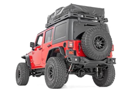 Rear Bumper Tubular 07-18 Jeep Wrangler JK Rough Country
