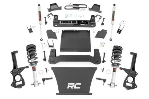 6 Inch Lift Kit M1 Struts/M1 Chevy Silverado 1500 4WD (2025-2026) Rough Country