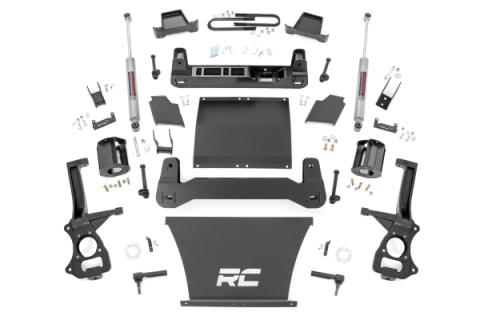 4 Inch Lift Kit AT4/Trailboss Silverado/Sierra 1500 (25-26) Rough Country