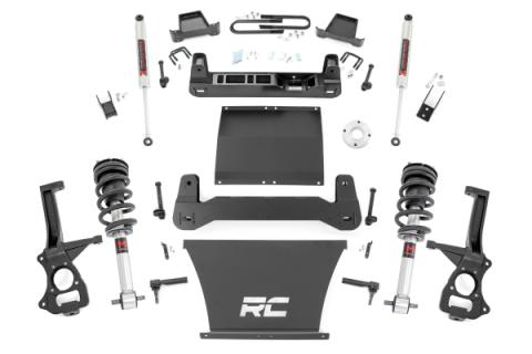 6 Inch Lift Kit M1 Struts/M1 Chevy Silverado 1500 2WD (2025-2026) Rough Country