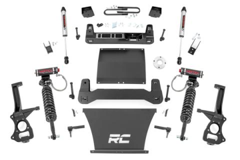 6 Inch Lift Kit Mono Leaf Rear Vertex/V2 GMC Sierra 1500 2WD (25-26) Rough Country