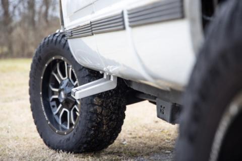 Single Hoop Step Universal Aluminum Pair Rough Country