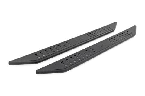 OV2 Running Boards Side Step Bars Crew Cab Toyota Tundra 2WD/4WD (07-21) Rough Country