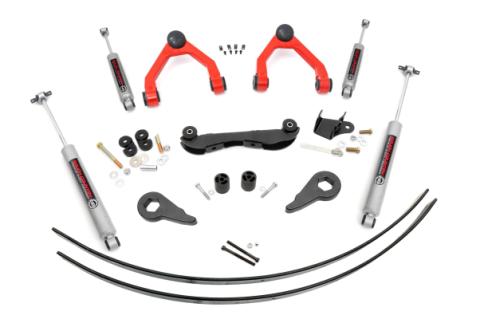 2-3 Inch Lift Kit Rear AAL Red Silverado/Sierra 1500 Truck &amp; SUV 4WD (1988-1999) Rough Country
