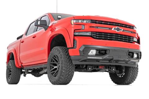 6 Inch Suspension Lift Kit Vertex Coilovers &amp; V2 Shocks 19-20 Silverado/Sierra 1500 4WD/2WD Rough Country