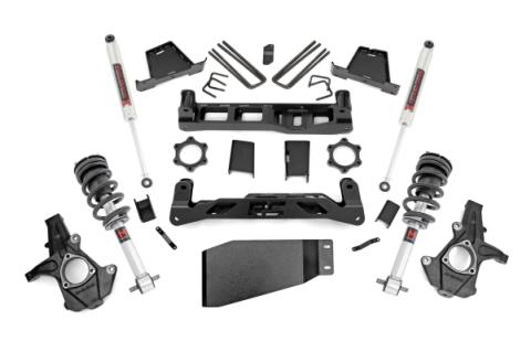 6 Inch Lift Kit M1 Struts/M1 Silverado/Sierra 1500 4WD (07-13) Rough Country