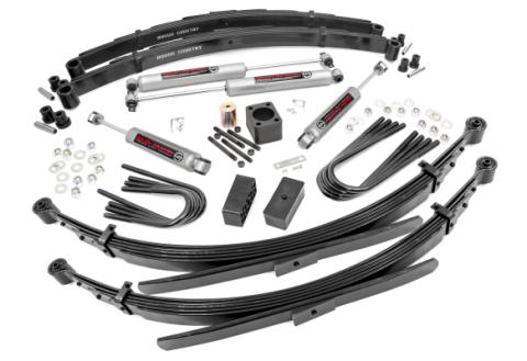 6 Inch Lift Kit Rear Springs Chevy/GMC C30/K30 C35/K35 Truck 4WD (77-87) Rough Country