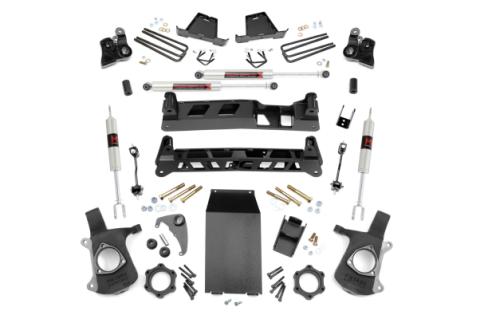 4 Inch Lift Kit M1 Silverado/Sierra 1500 4WD (1999-2006 &amp; Classic) Rough Country