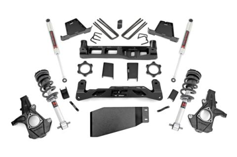 7.5 Inch Lift Kit M1 Struts/M1 Silverado/Sierra 1500 4WD (07-13) Rough Country