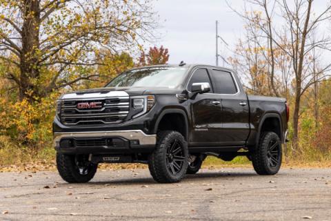 6 Inch Lift Kit Mono Leaf Rear N3 Struts GMC Sierra 1500 2WD/4WD (25-26) Rough Country