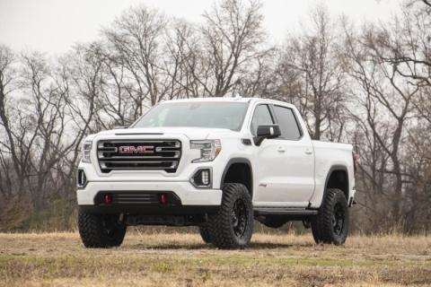 4 Inch Suspension Lift Kit Vertex &amp; V2 19-20 Silverado/Sierra 1500 Trailboss/AT4 4WD Rough Country