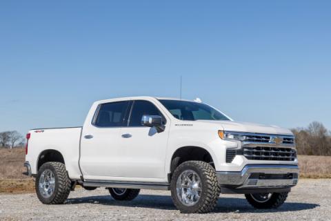 3.5 Inch Lift Kit Rear Mono Leaf Red Chevy Silverado 1500 2WD/4WD (2025-2026) Rough Country