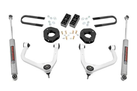 3.5 Inch Lift Kit Rear Mono Leaf Chevy Silverado 1500 2WD/4WD (2025-2026) Rough Country