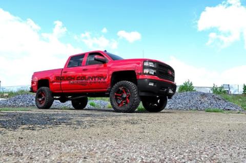 7 Inch Lift Kit Bracket M1 Struts/M1 Silverado/Sierra 1500 (14-16) Rough Country
