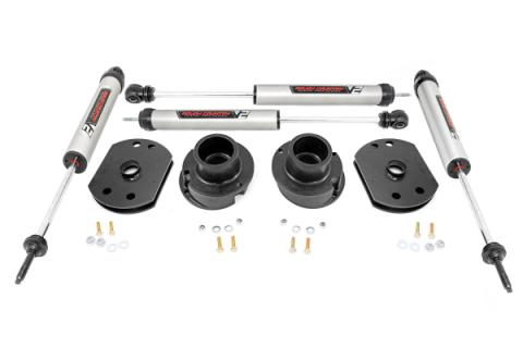2.5 Inch Dodge Lift Kit V2 Shocks (14-20 Ram 2500 4WD) Rough Country