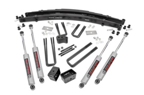 4 Inch Lift Kit Rear Blocks Dana 44 Dodge W200 Truck/W300 Truck 4WD (1978-1980) Rough Country