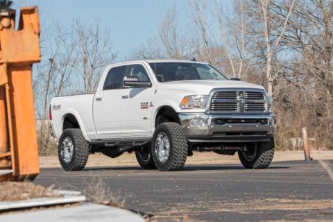 5 Inch Lift Kit FR Gas Coil Radius Arms M1 Ram 2500 4WD (2014-2018) Rough Country