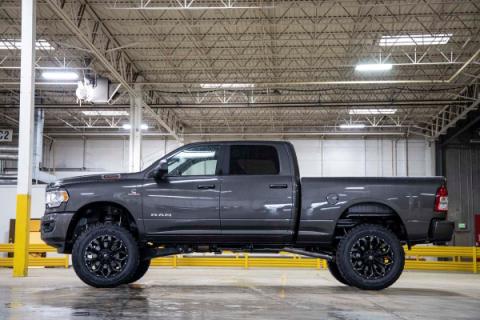 5.0 Inch Dodge Suspension Lift Kit Standard Rate Coil Springs Radius Arms 19-Up Ram 2500 4WD w/ AISIN Transmission Diesel Rough Country