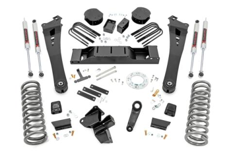 5 Inch Lift Kit Diesel AISIN M1 Ram 3500 4WD (2019-2024) Rough Country