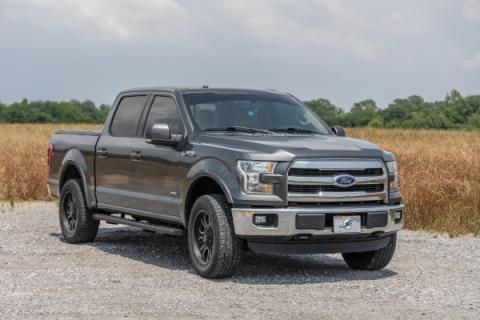 BA2 Running Board Side Step Bars Ford F-150/F-250/F-350 2WD/4WD (15-26) Rough Country