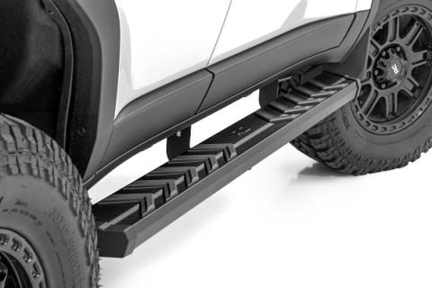 BA2 Running Boards Side Step Bars Toyota Land Cruiser 4WD (2024-2026) Rough Country