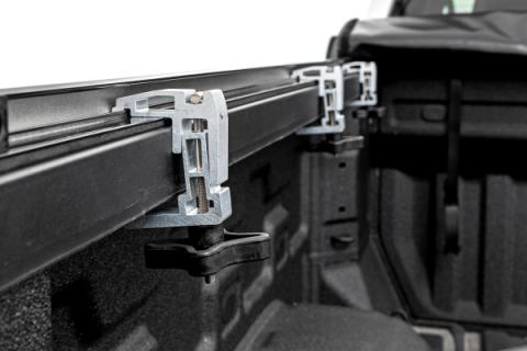 Soft Roll Up Bed Cover 5 Foot 10 Inch Bed Chevy/GMC Sierra 1500 (19-26)/Silverado 1500 (19-26) Rough Country