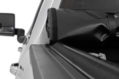 Soft Roll Up Bed Cover 6 Foot 9 Inch Bed Silverado/Sierra 2500HD/3500HD (20-26) Rough Country