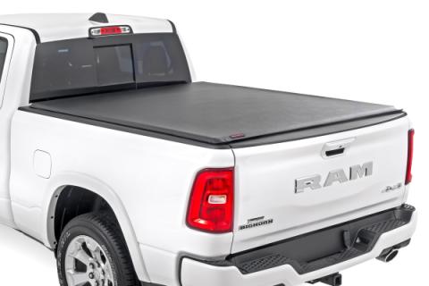Soft Roll Up Bed Cover 6 Foot 4 Inch Bed Ram 1500 (19-26)/1500 TRX (21-24) Rough Country