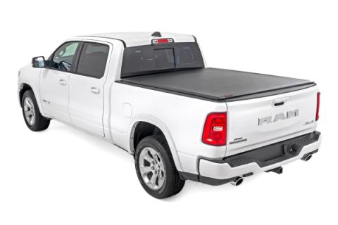 Soft Roll Up Bed Cover 6 Foot 4 Inch Bed Ram 1500 (19-26)/1500 TRX (21-24) Rough Country